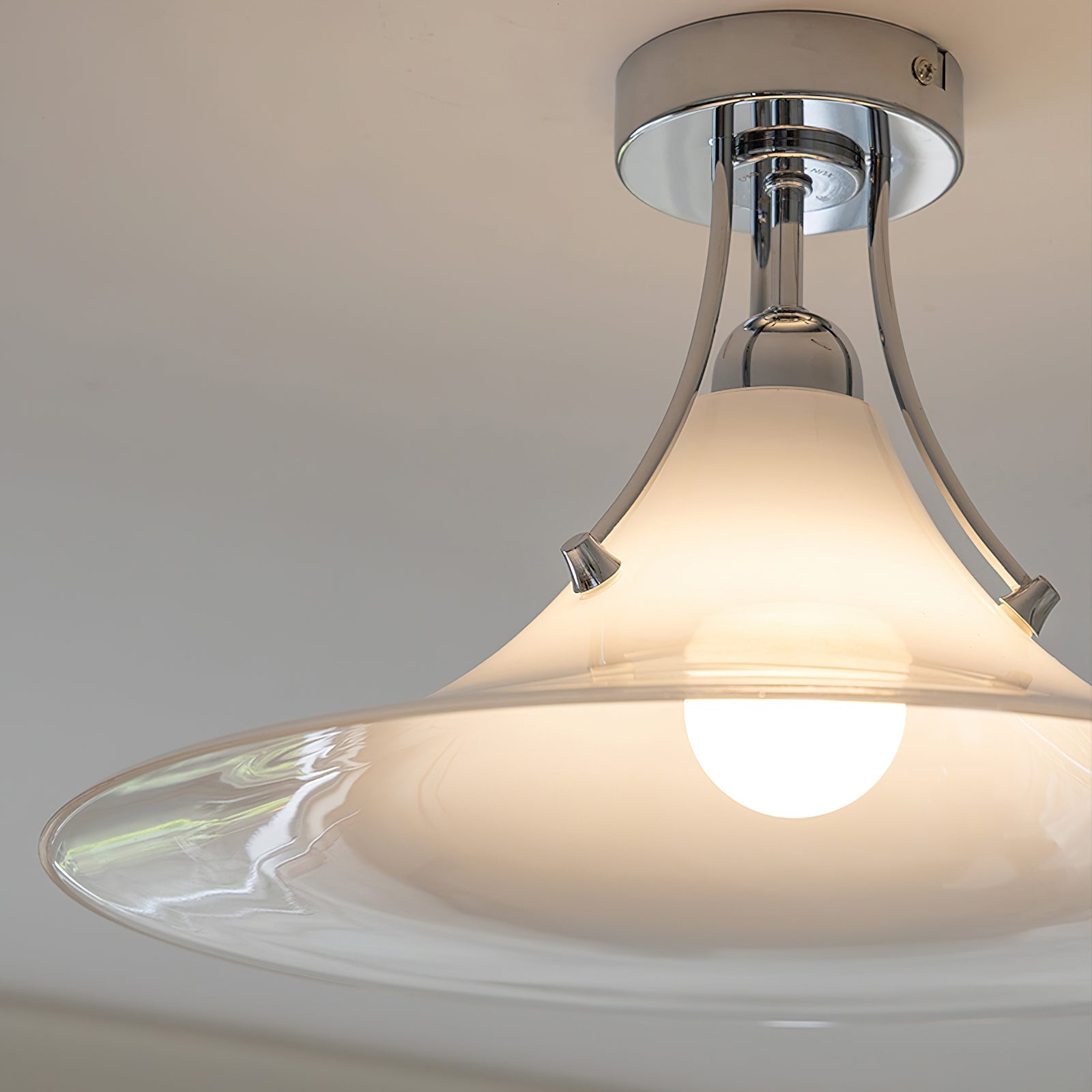 CHARLESTON ORBITAL FROSTED CEILING LIGHT