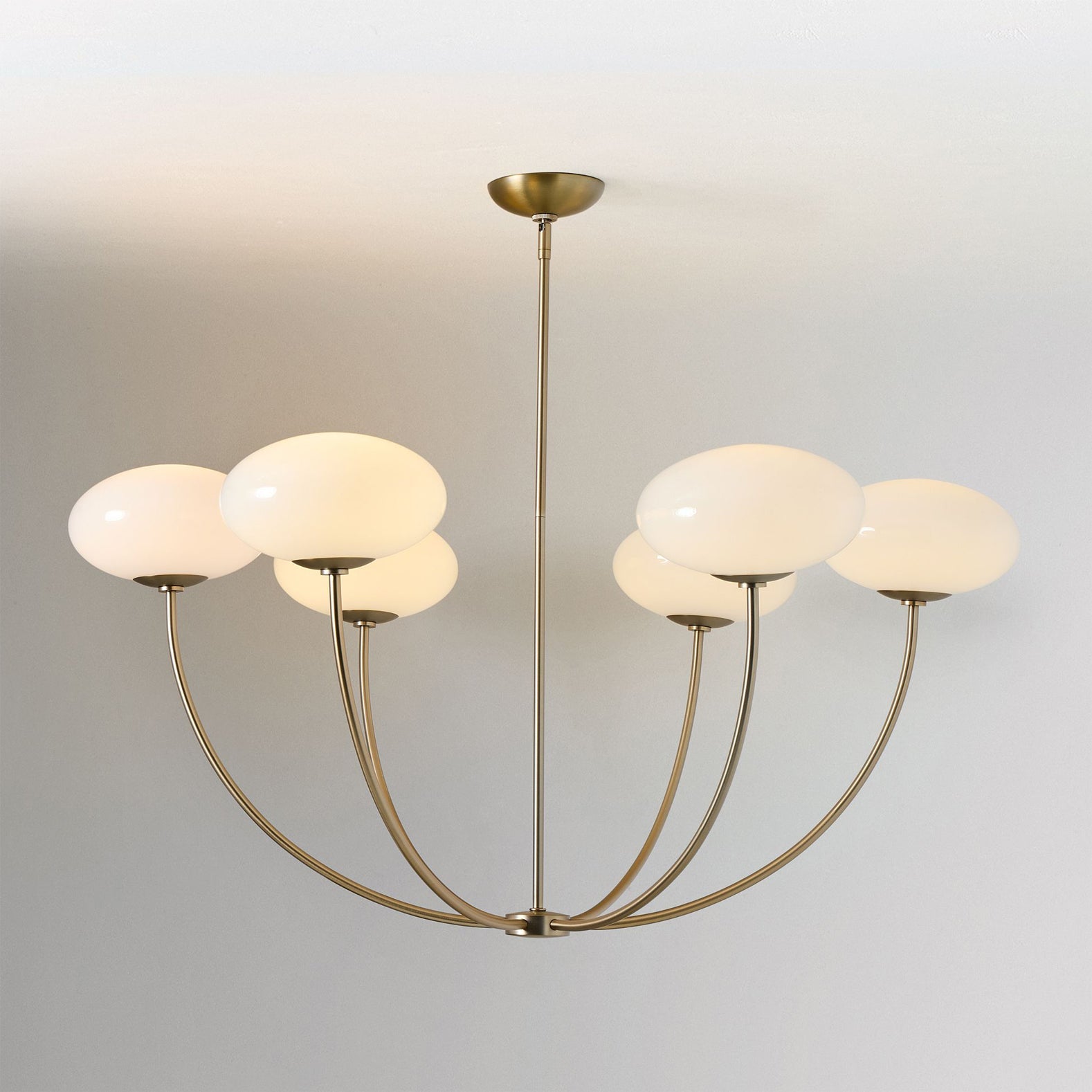 RAVENWOOD ANTIQUE BRASS CANDELABRA CHANDELIER