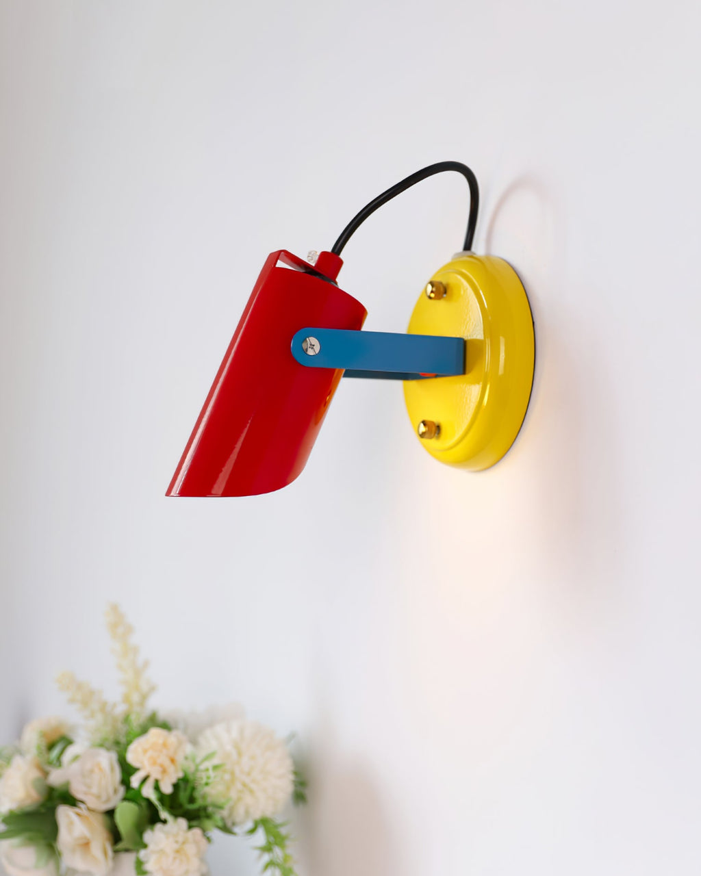 FENWICK GLAZED CERAMIC WALL SCONCE