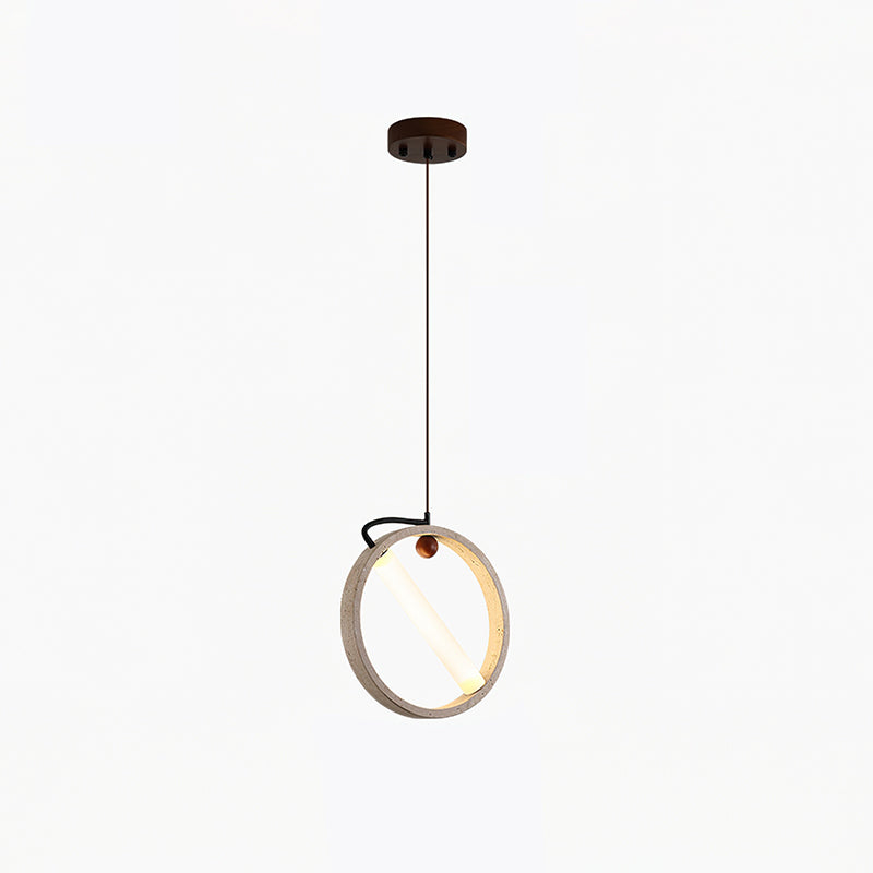 RAVENHURST CRYSTAL DRUM PENDANT