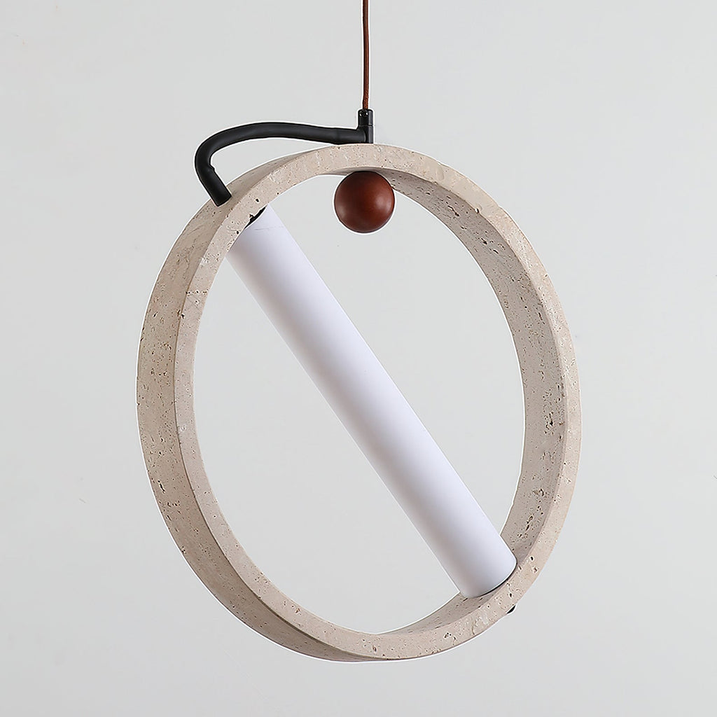 RAVENHURST CRYSTAL DRUM PENDANT