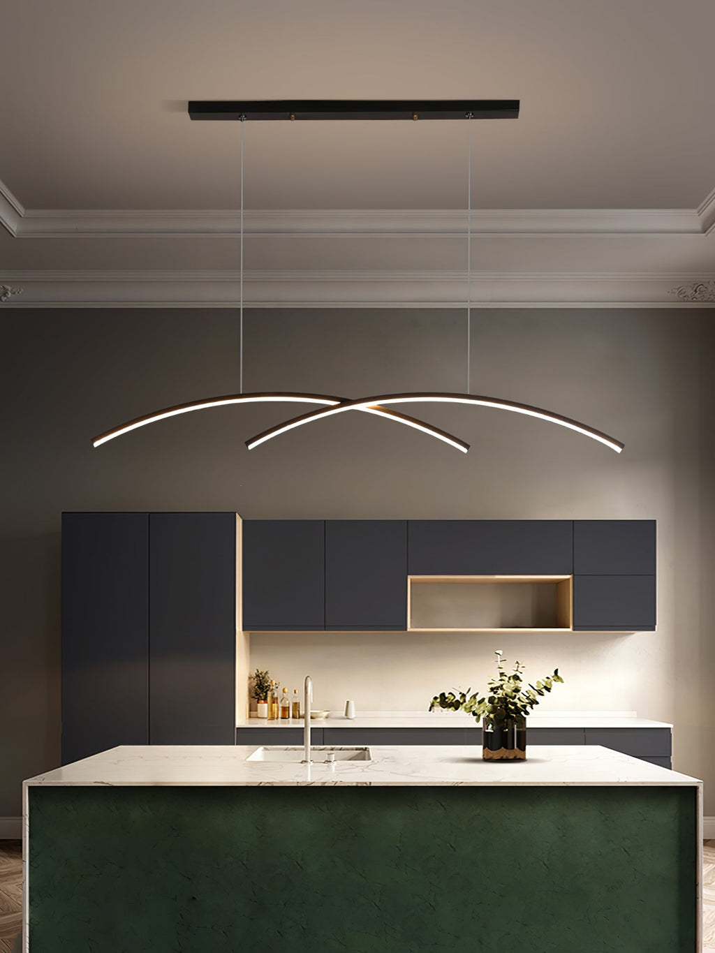 WINDSOR SWAYING ISLAND LIGHTING FIXTURE
