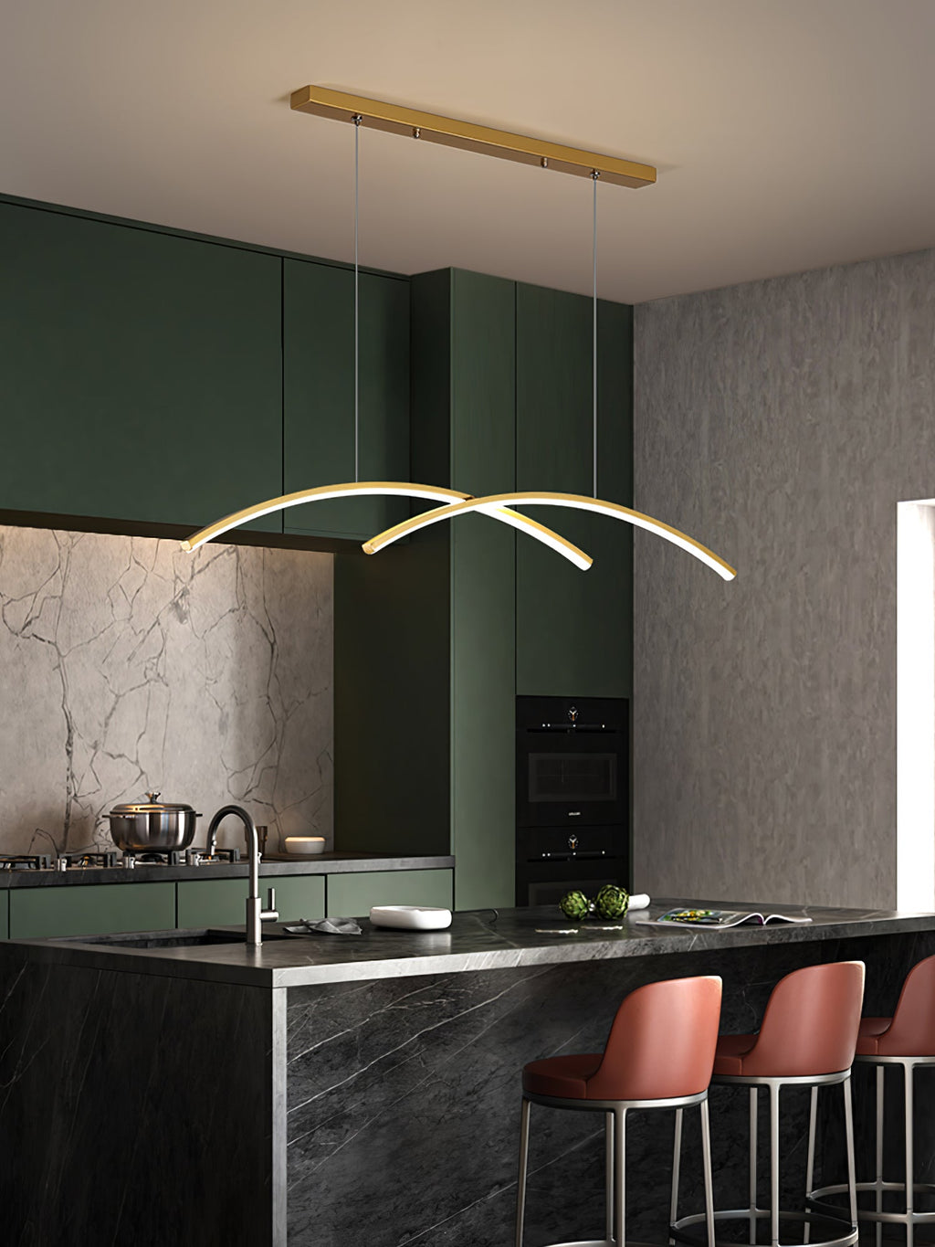 WINDSOR SWAYING ISLAND LIGHTING FIXTURE