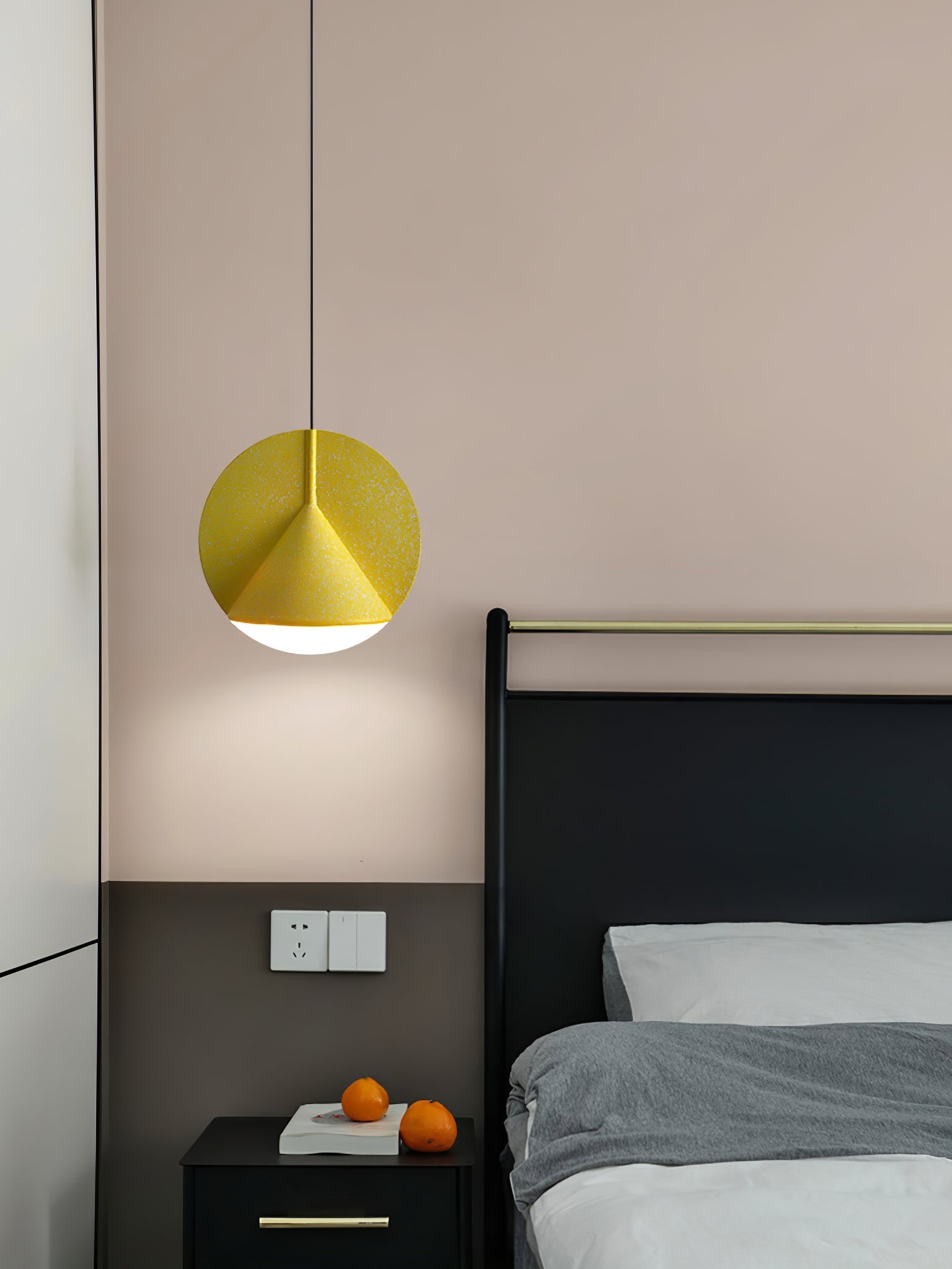 ALDERSON GLOW RESIN HANGING LANTERN