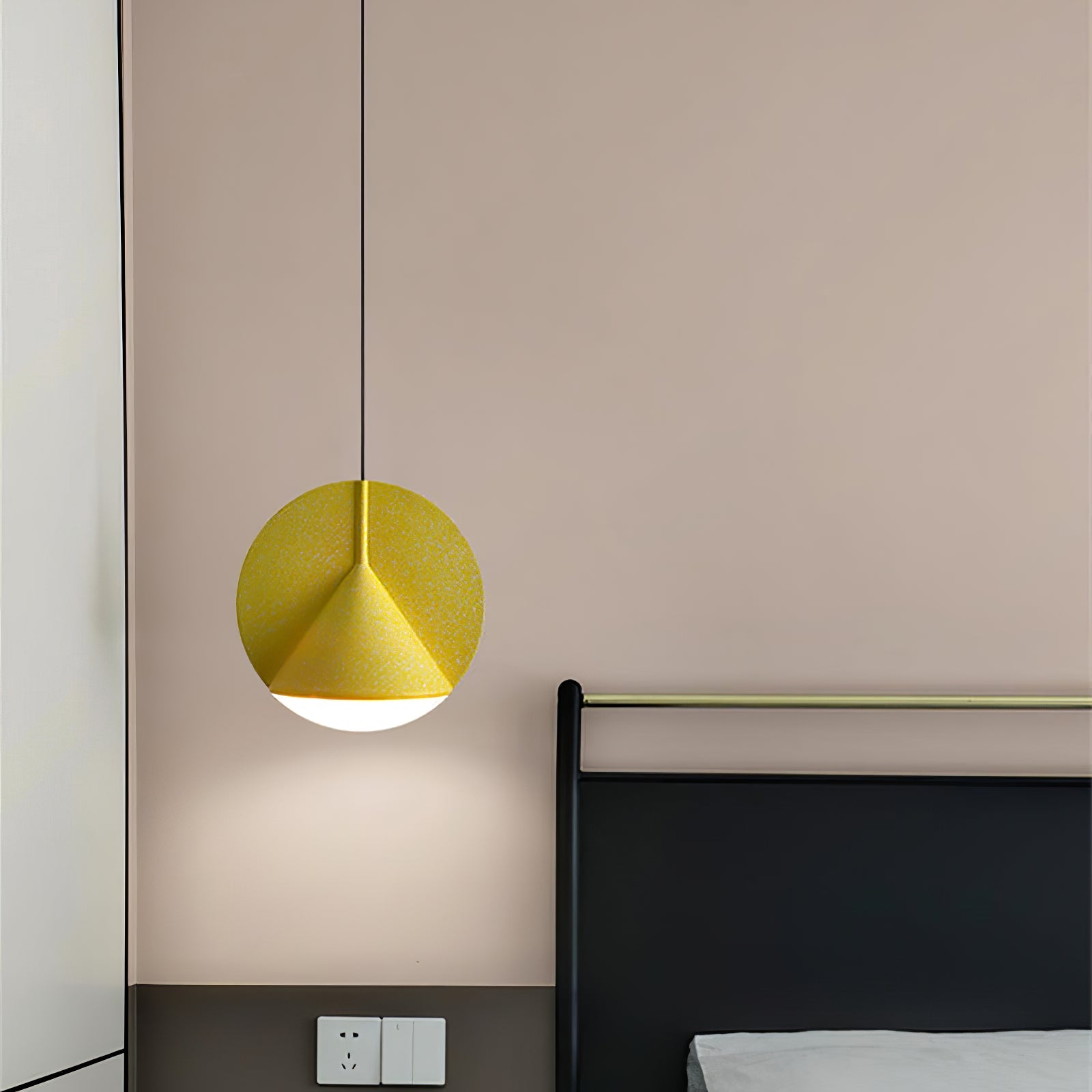 ALDERSON GLOW RESIN HANGING LANTERN