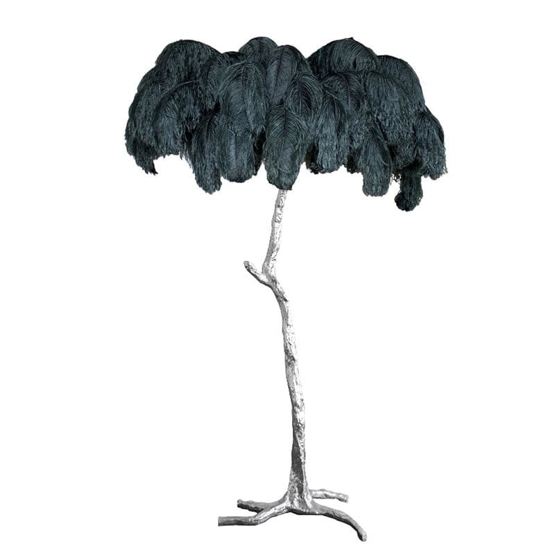 WINDSOR PLUME BRASS LAMP