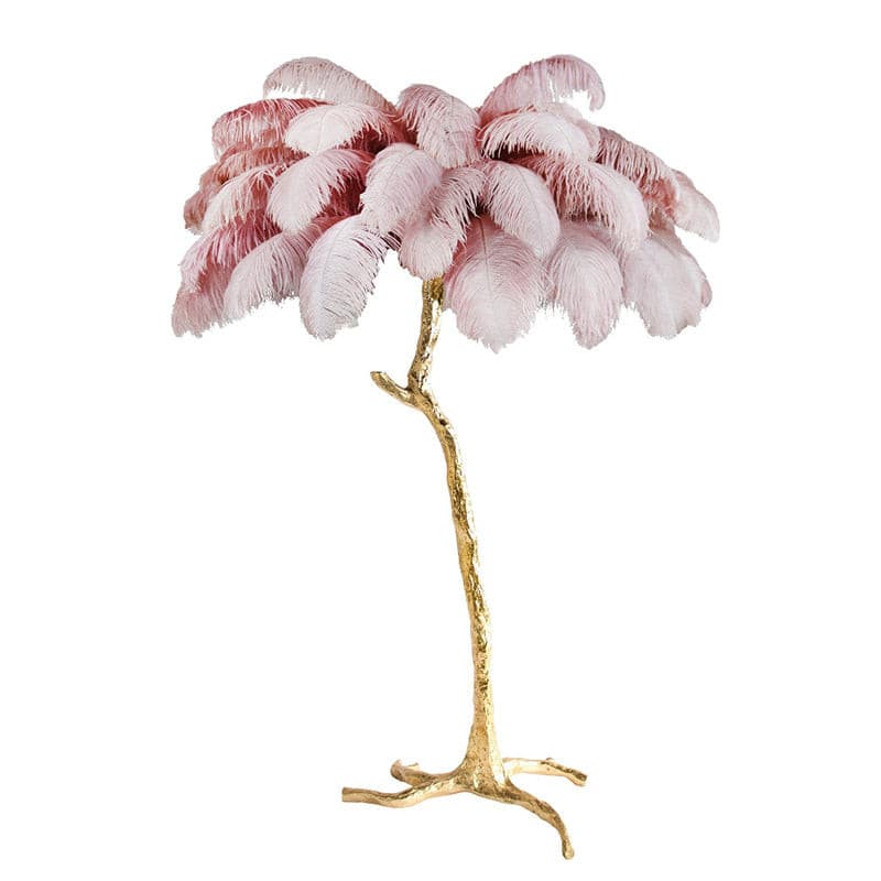 WINDSOR PLUME BRASS LAMP