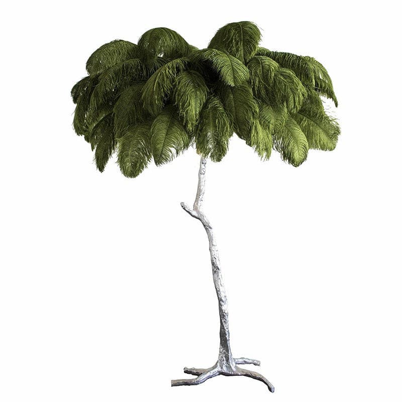 WINDSOR PLUME BRASS LAMP