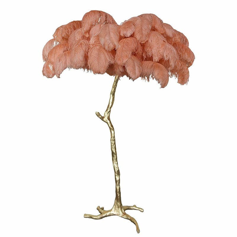 WINDSOR PLUME BRASS LAMP
