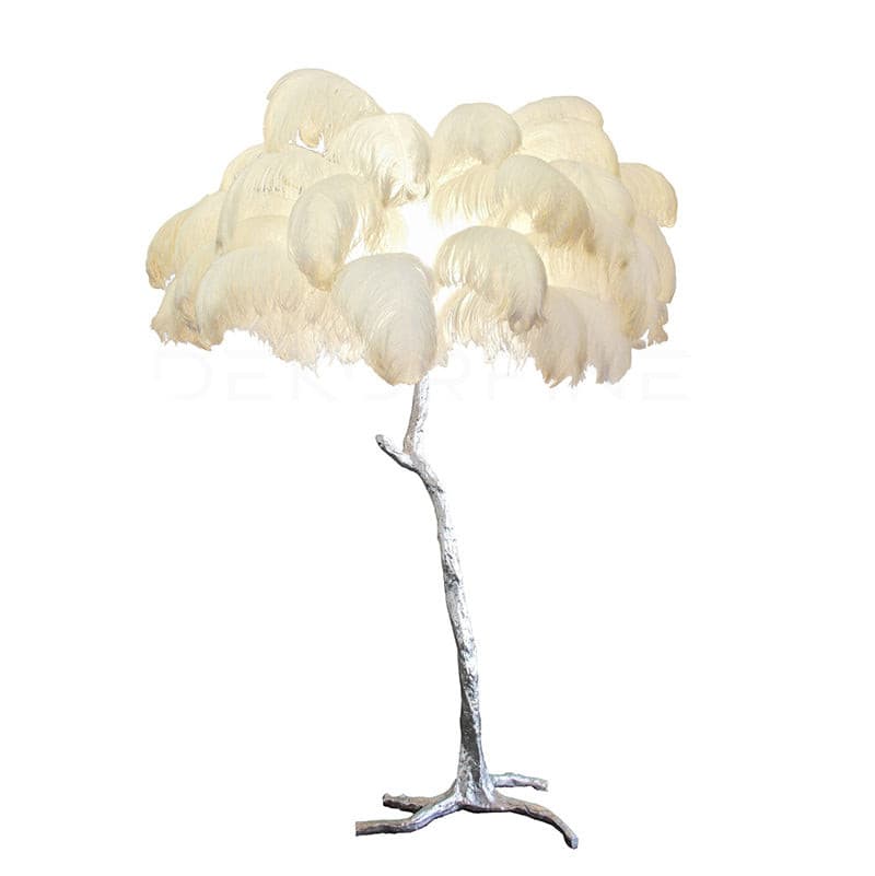 WINDSOR PLUME BRASS LAMP