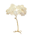 WINDSOR PLUME BRASS LAMP