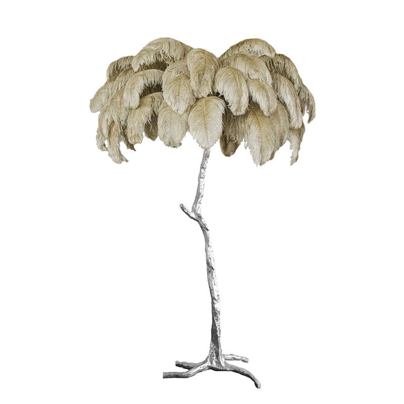 WINDSOR PLUME BRASS LAMP