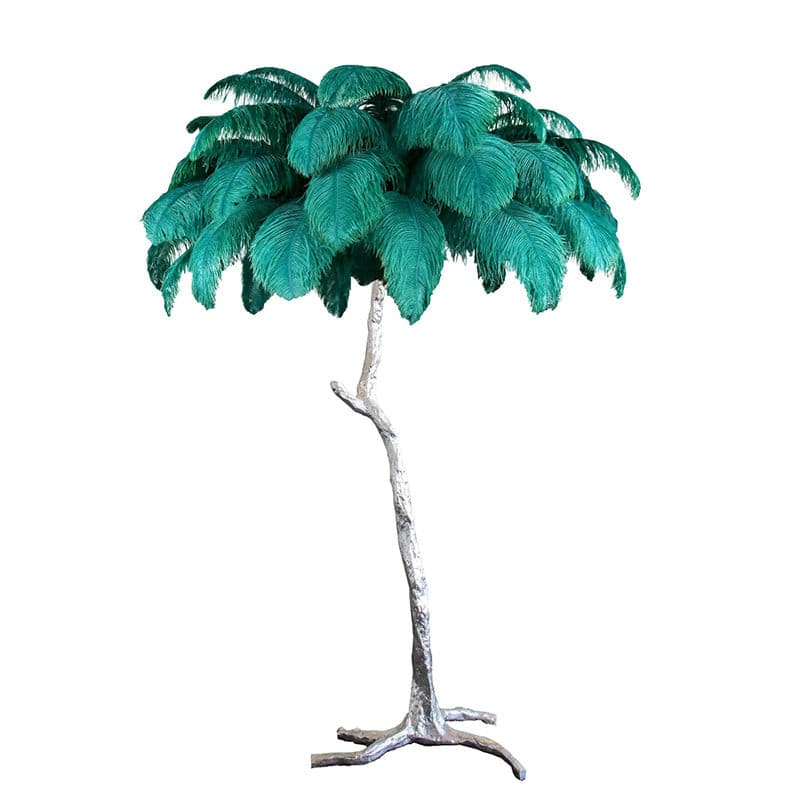 WINDSOR PLUME BRASS LAMP