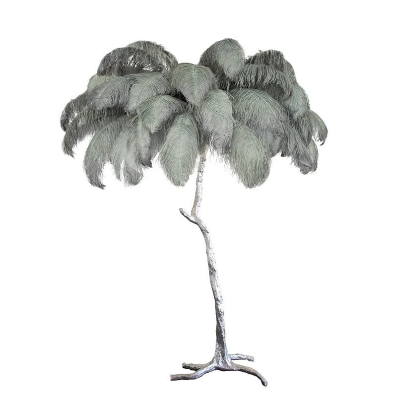 WINDSOR PLUME BRASS LAMP