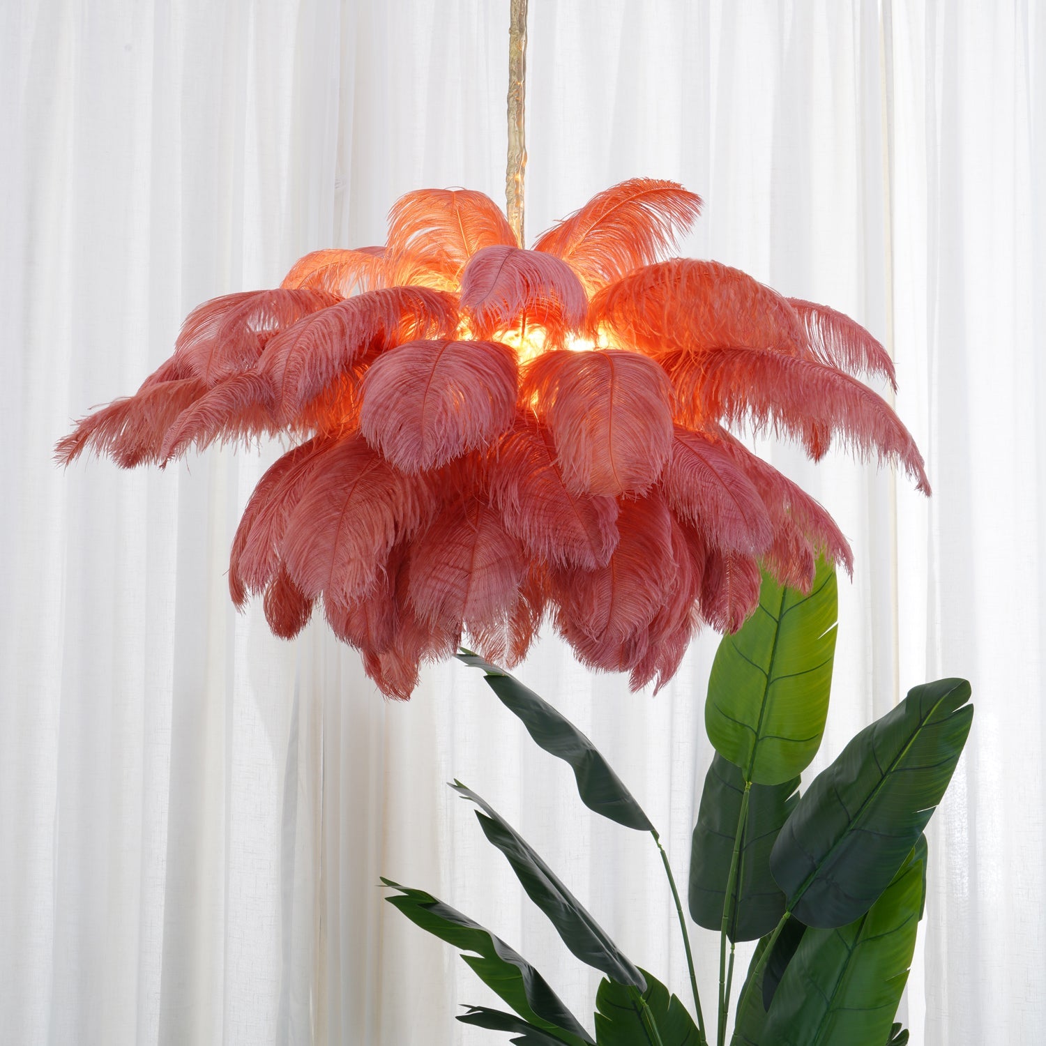 FELICITY PLUME FEATHERED LIGHTING