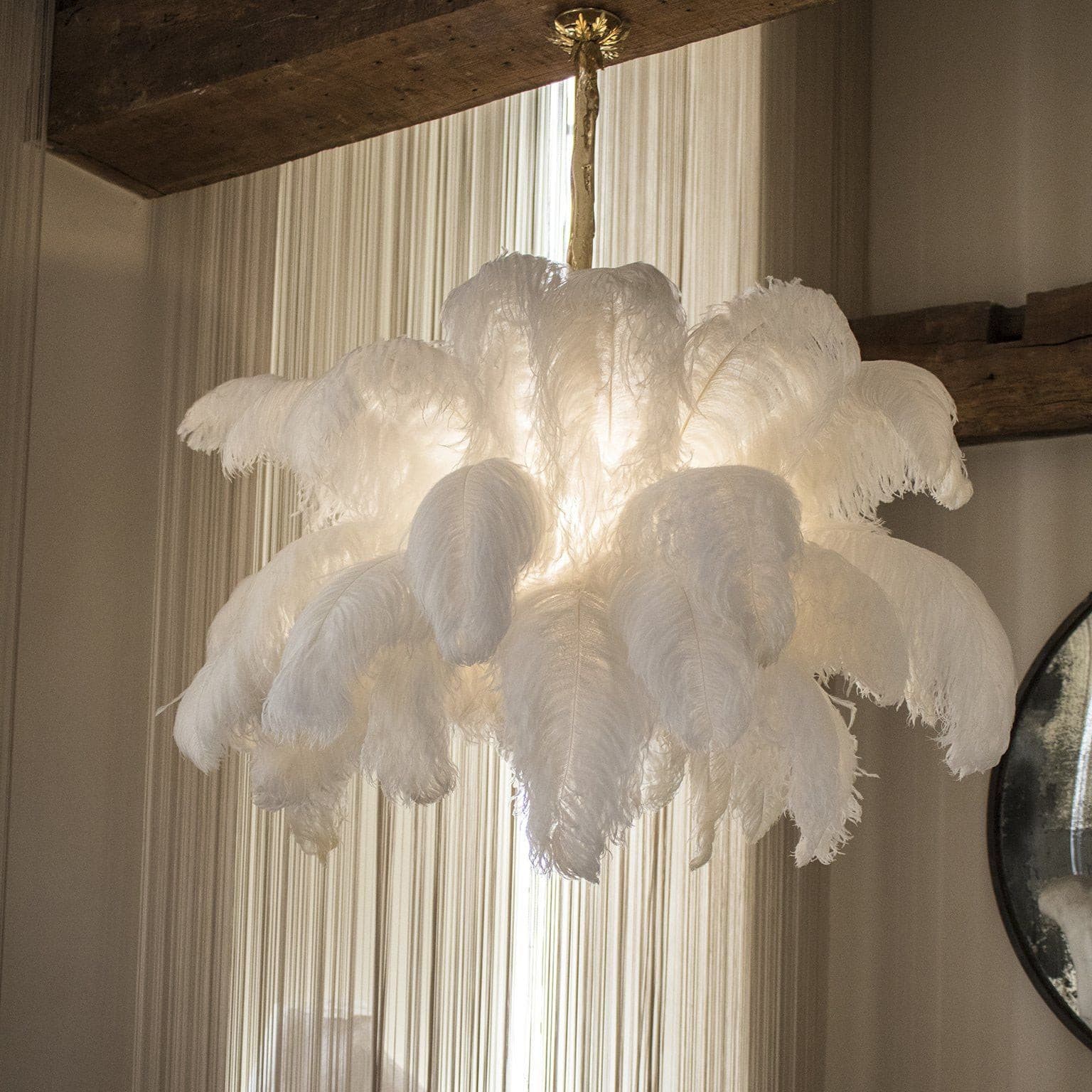 FELICITY PLUME FEATHERED LIGHTING