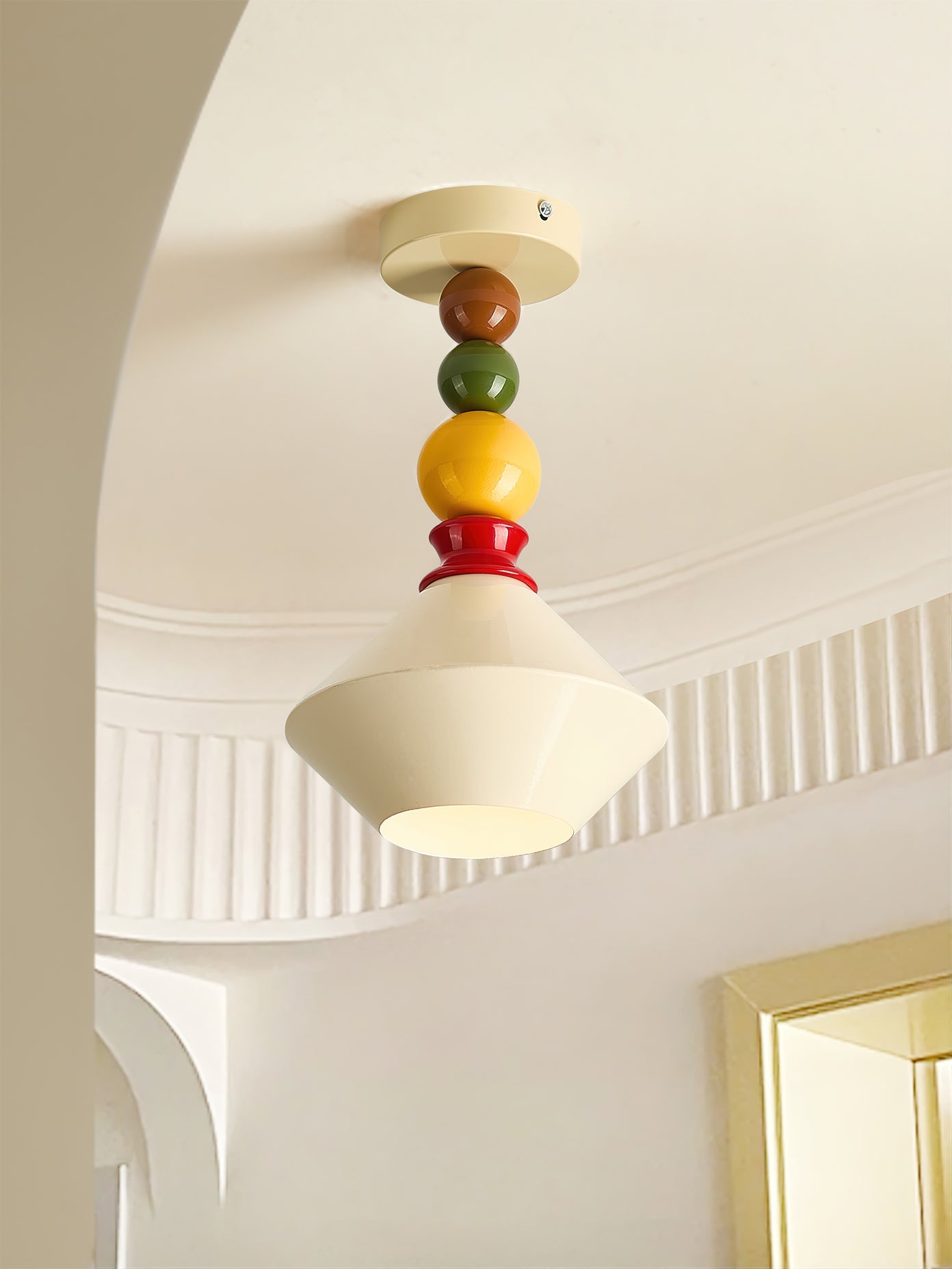 RAVENSDALE HEMISPHERIC GLASS CEILING LANTERN