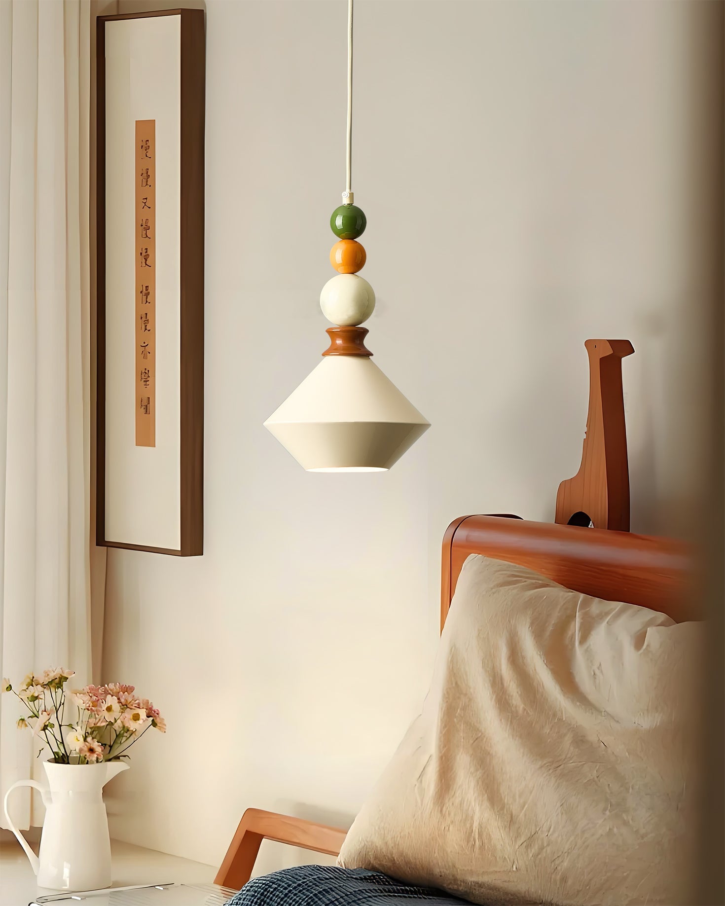 VANDERBILT FROSTED GLASS HANGING LANTERN