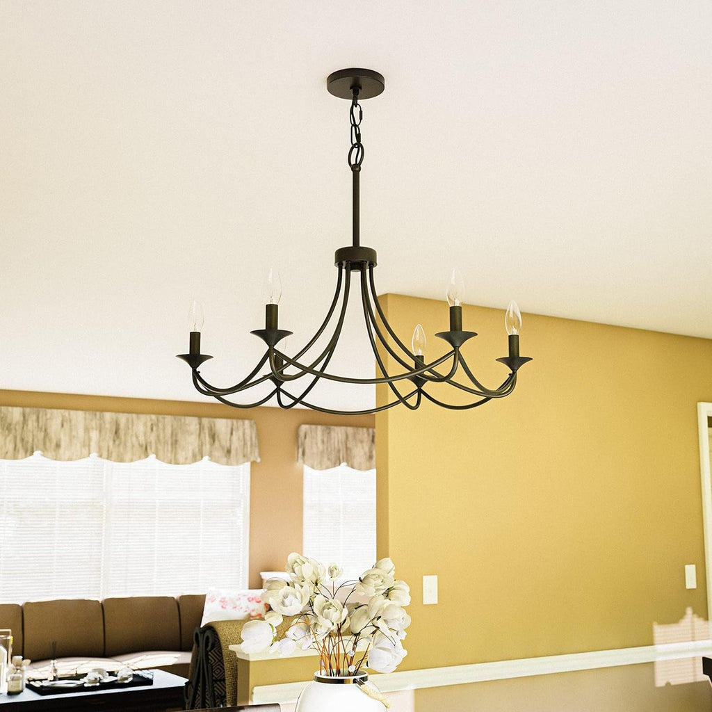WINTHROP CRYSTAL CROWN CHANDELIER