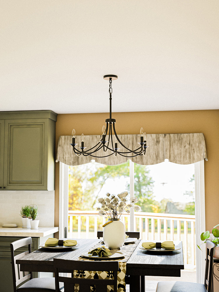 WINTHROP CRYSTAL CROWN CHANDELIER