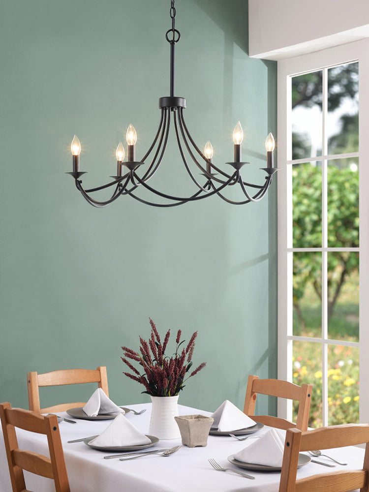 WINTHROP CRYSTAL CROWN CHANDELIER