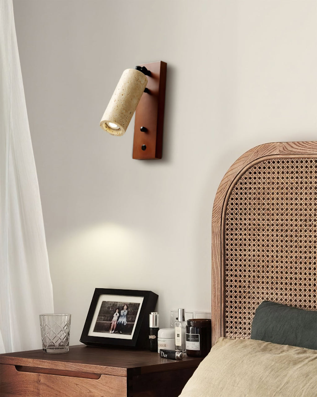 FENWICK RUSTIC IRON WALL SCONCE