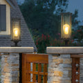 WINDSOR CIRCLE STAINLESS STEEL OUTDOOR LANTERN – Versatile Wall & Post Mounting Options