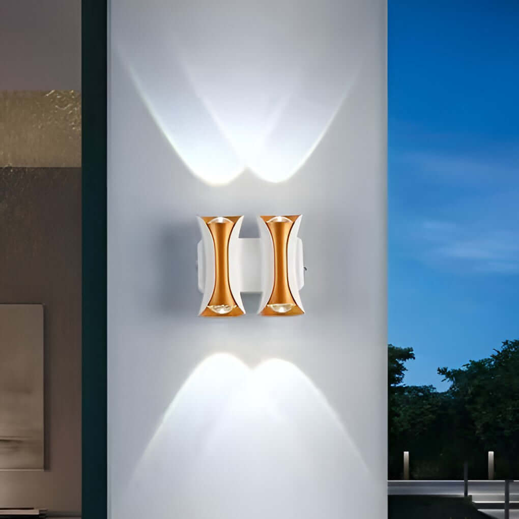 WINDSOR RAINPROOF LED WALL SCONCE WITH DUAL LIGHTING