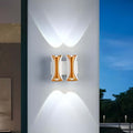 WINDSOR RAINPROOF LED WALL SCONCE WITH DUAL LIGHTING