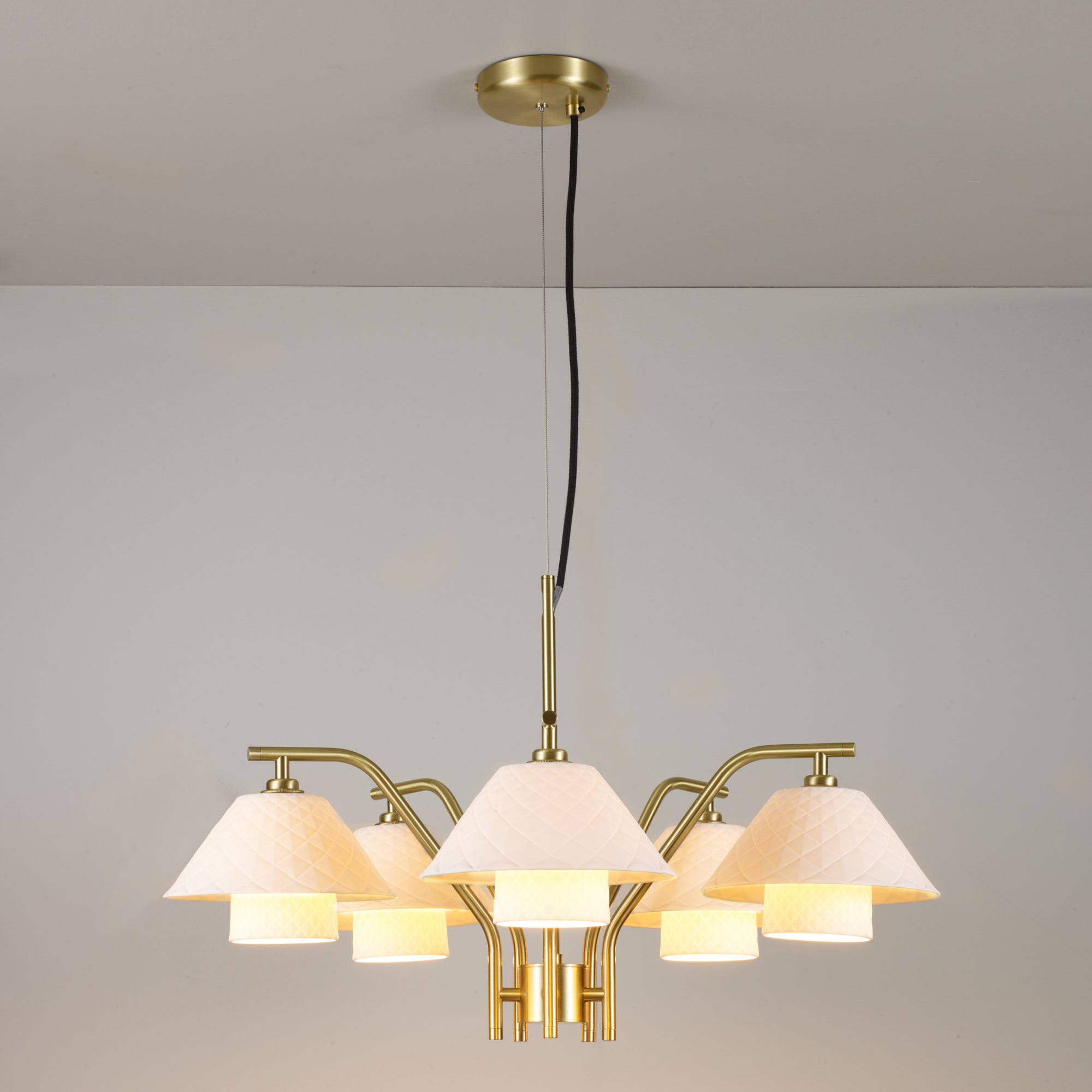 Ravenswood Twin Arm Crystal Luminaire