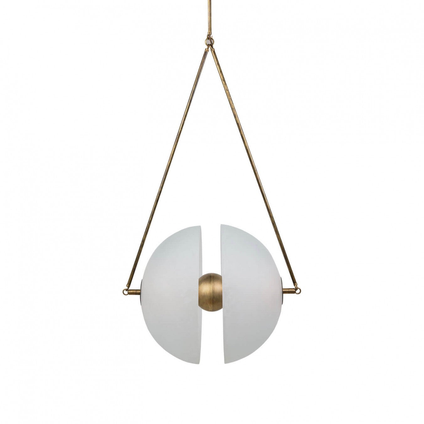 WINTHORPE PEARLIZED GLASS PENDANT LIGHT