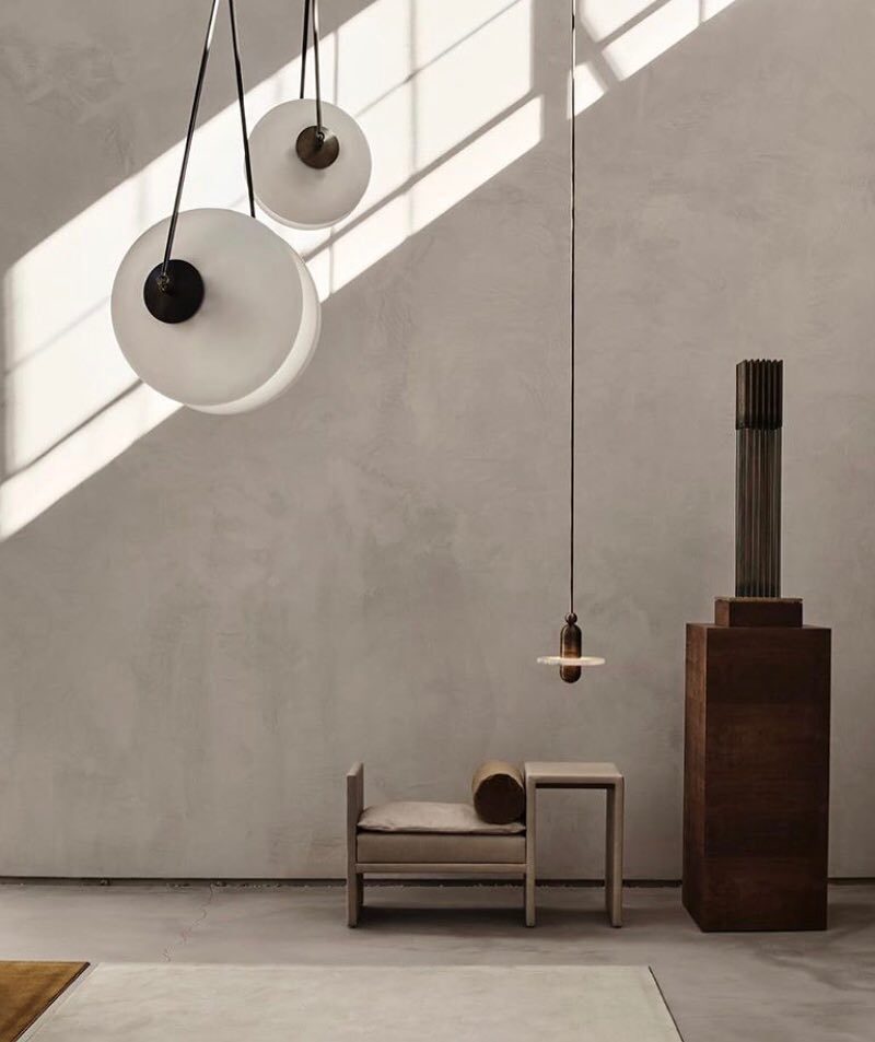 WINTHORPE PEARLIZED GLASS PENDANT LIGHT