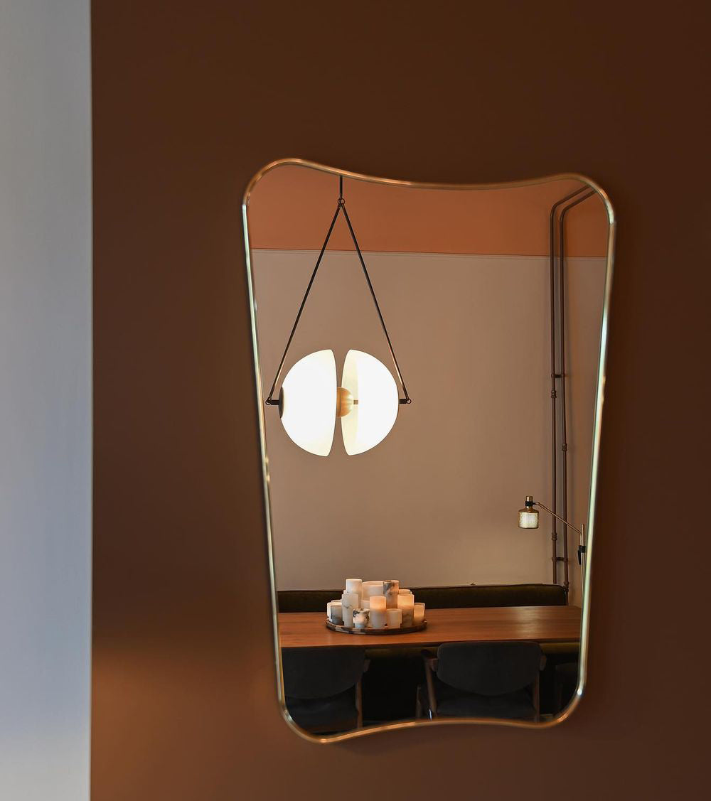 WINTHORPE PEARLIZED GLASS PENDANT LIGHT