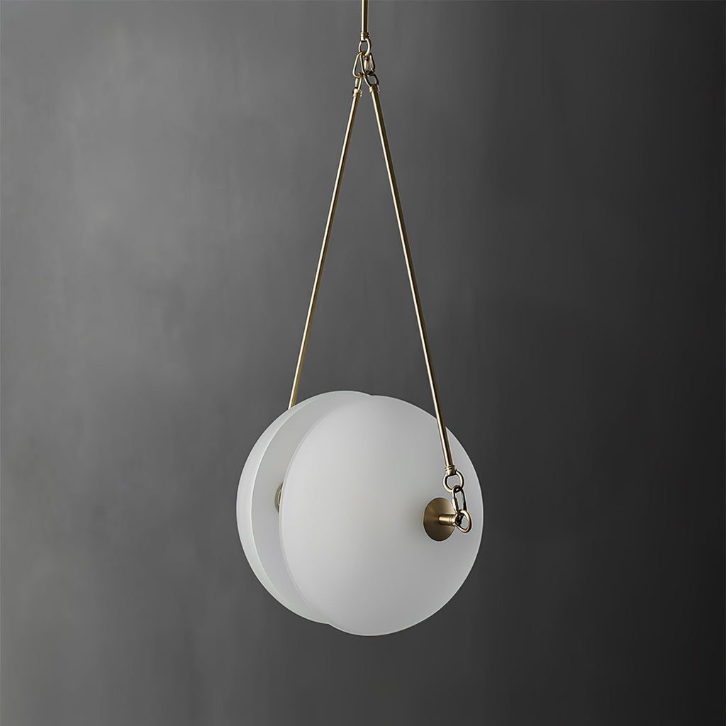 WINTHORPE PEARLIZED GLASS PENDANT LIGHT