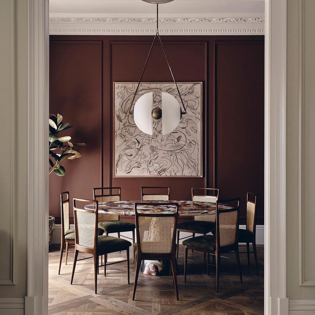 WINTHORPE PEARLIZED GLASS PENDANT LIGHT