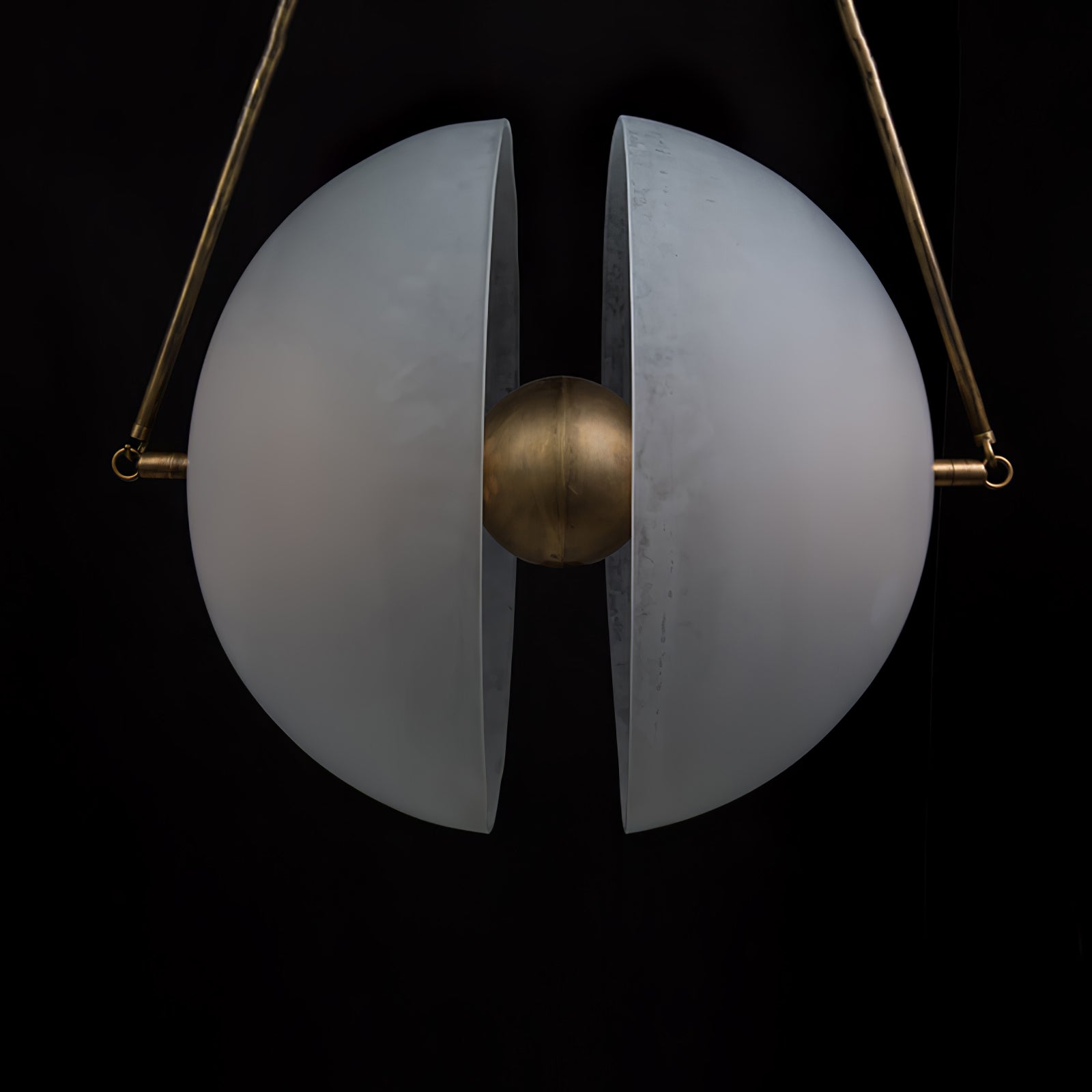 WINTHORPE PEARLIZED GLASS PENDANT LIGHT