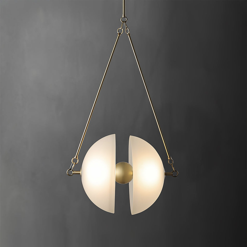 WINTHORPE PEARLIZED GLASS PENDANT LIGHT
