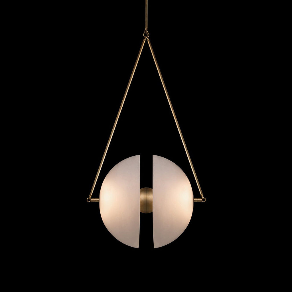 WINTHORPE PEARLIZED GLASS PENDANT LIGHT