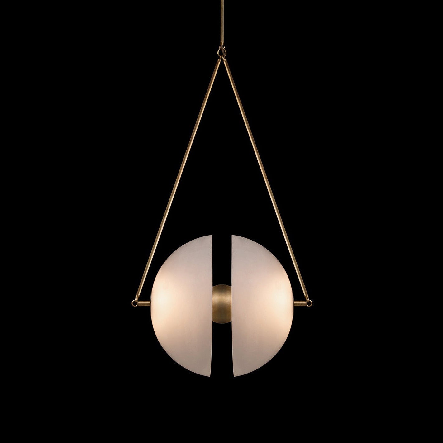 WINTHORPE PEARLIZED GLASS PENDANT LIGHT