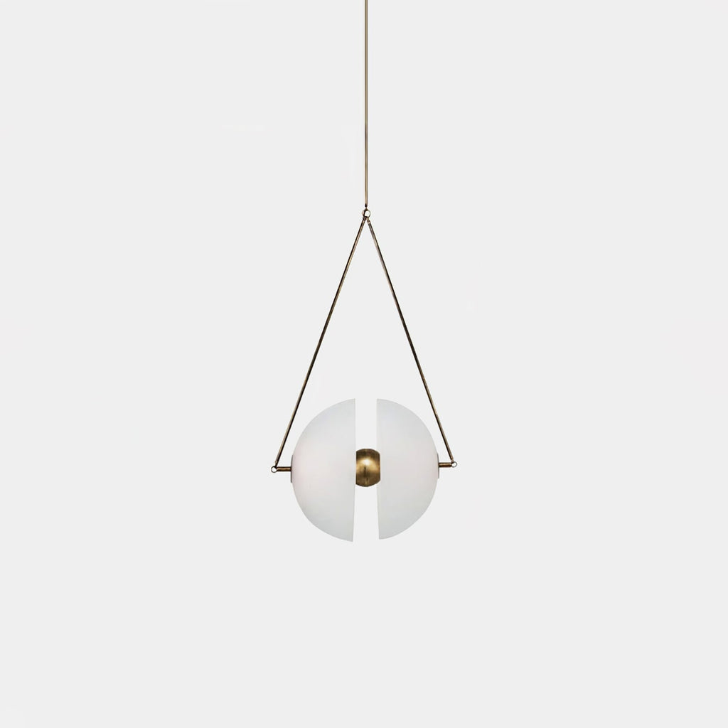 WINTHORPE PEARLIZED GLASS PENDANT LIGHT