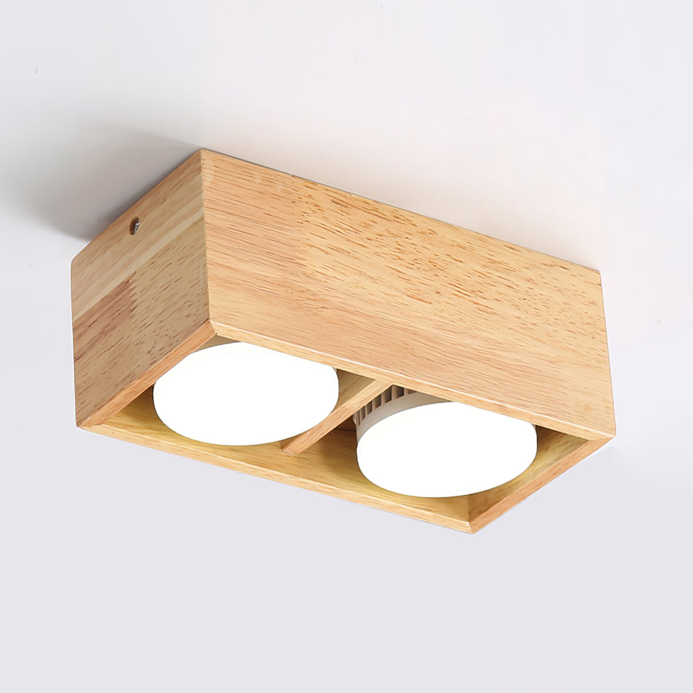 FENWICK AMBER GLASS DRUM LUMINAIRE