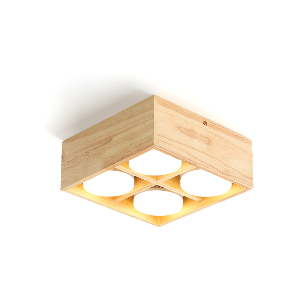 FENWICK AMBER GLASS DRUM LUMINAIRE