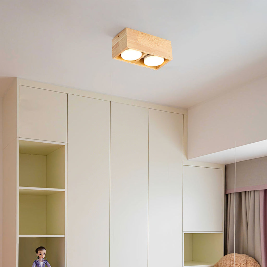 FENWICK AMBER GLASS DRUM LUMINAIRE