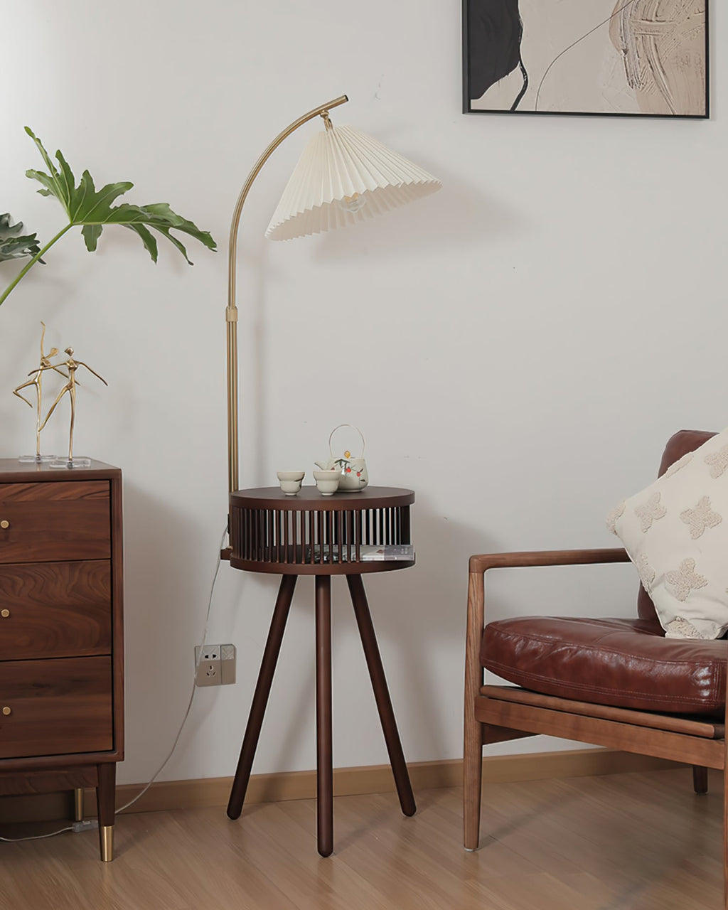 Ravenscroft Mid-Century Arc Floor Light