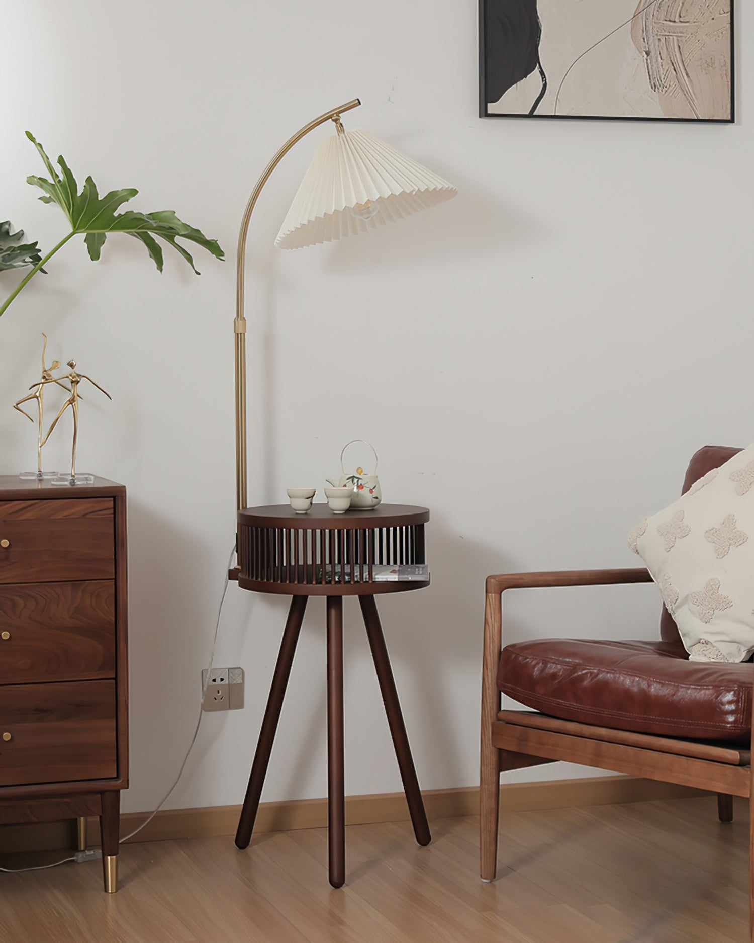 Ravenscroft Mid-Century Arc Floor Light