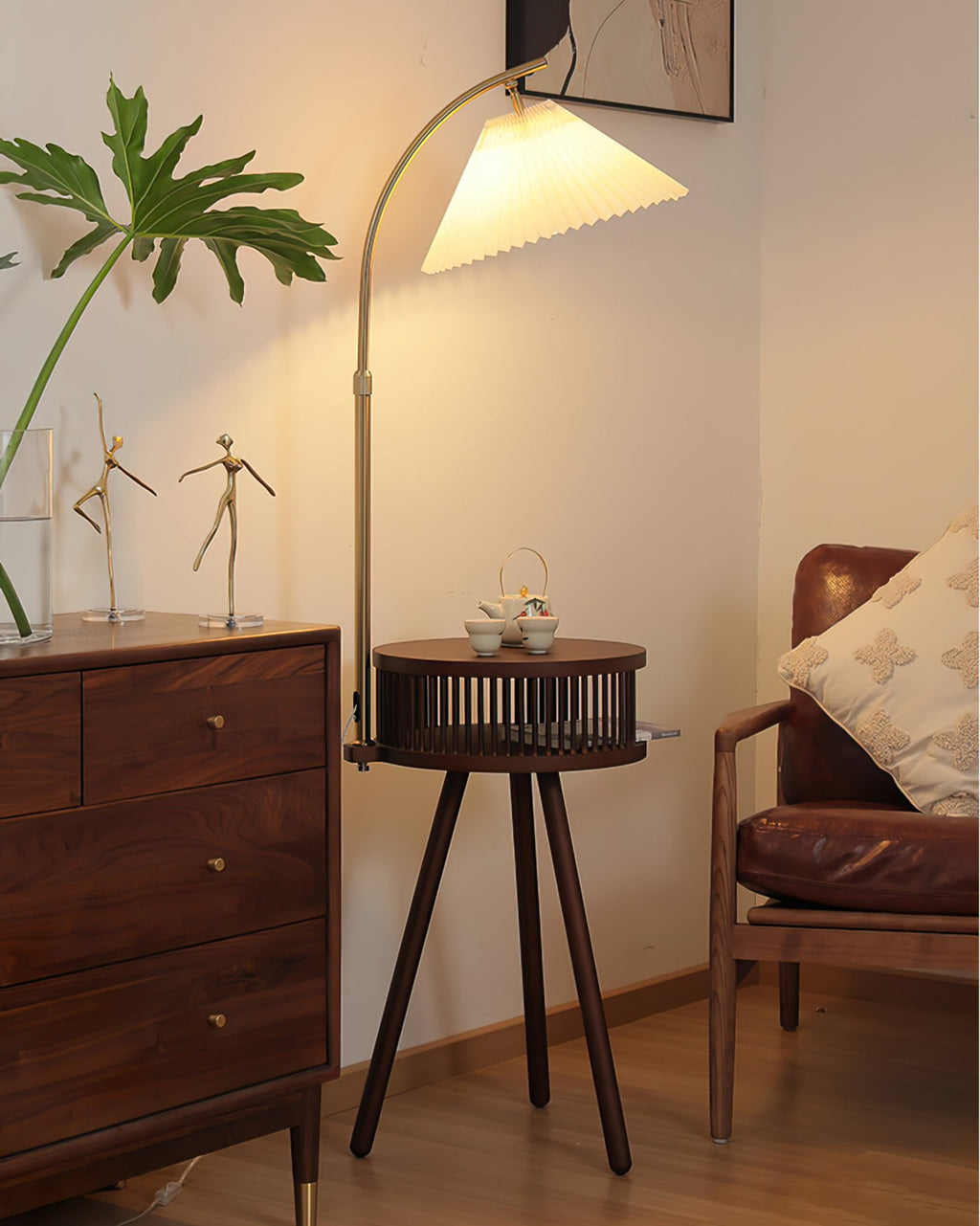 Ravenscroft Mid-Century Arc Floor Light