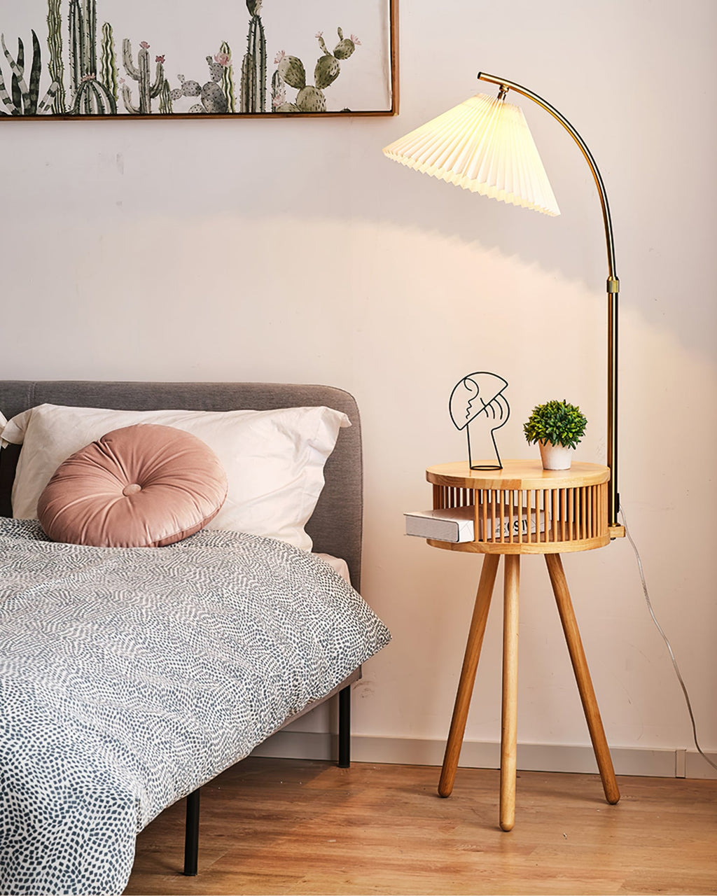 Ravenscroft Mid-Century Arc Floor Light