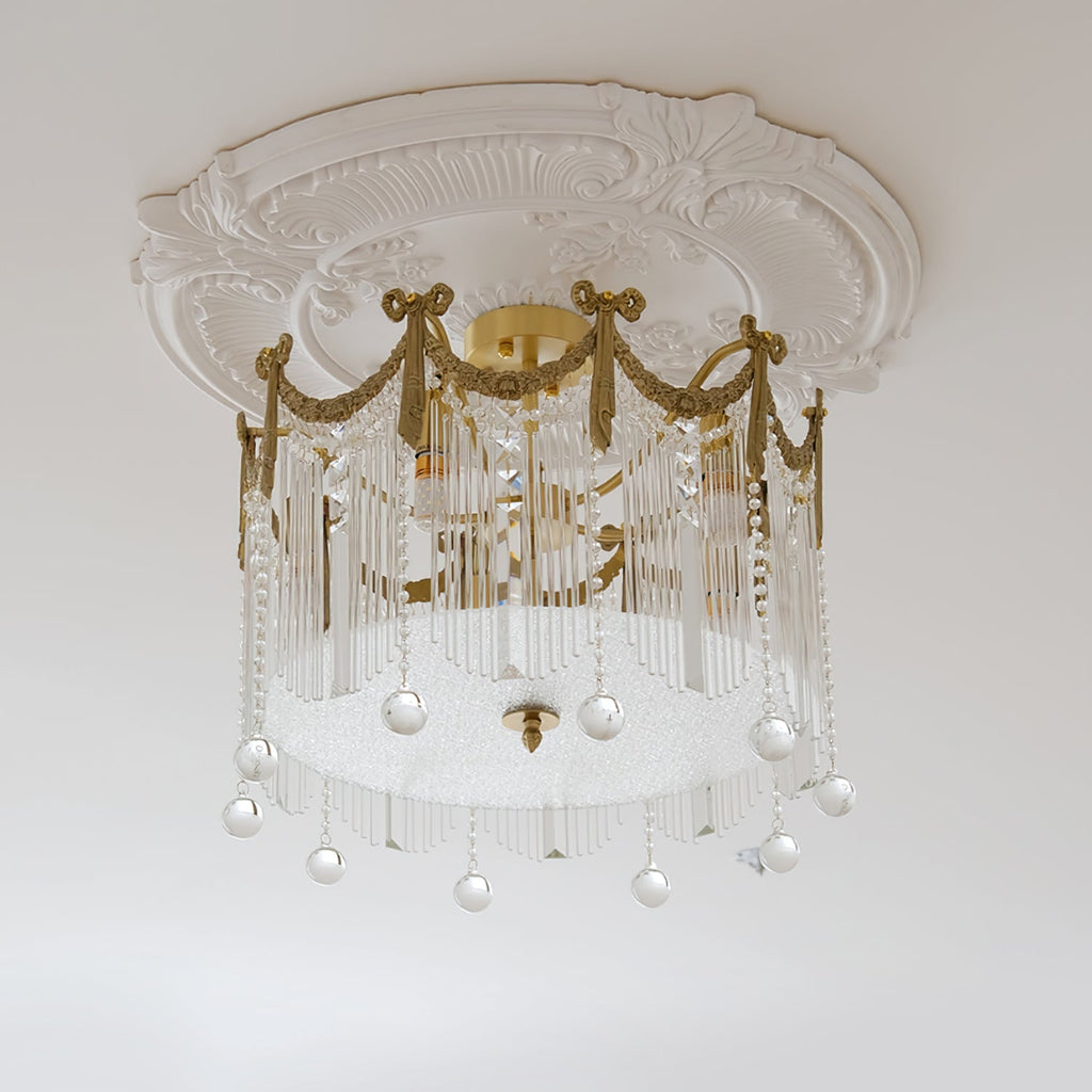 RAVENWOOD AQUA DRIP CEILING LANTERN