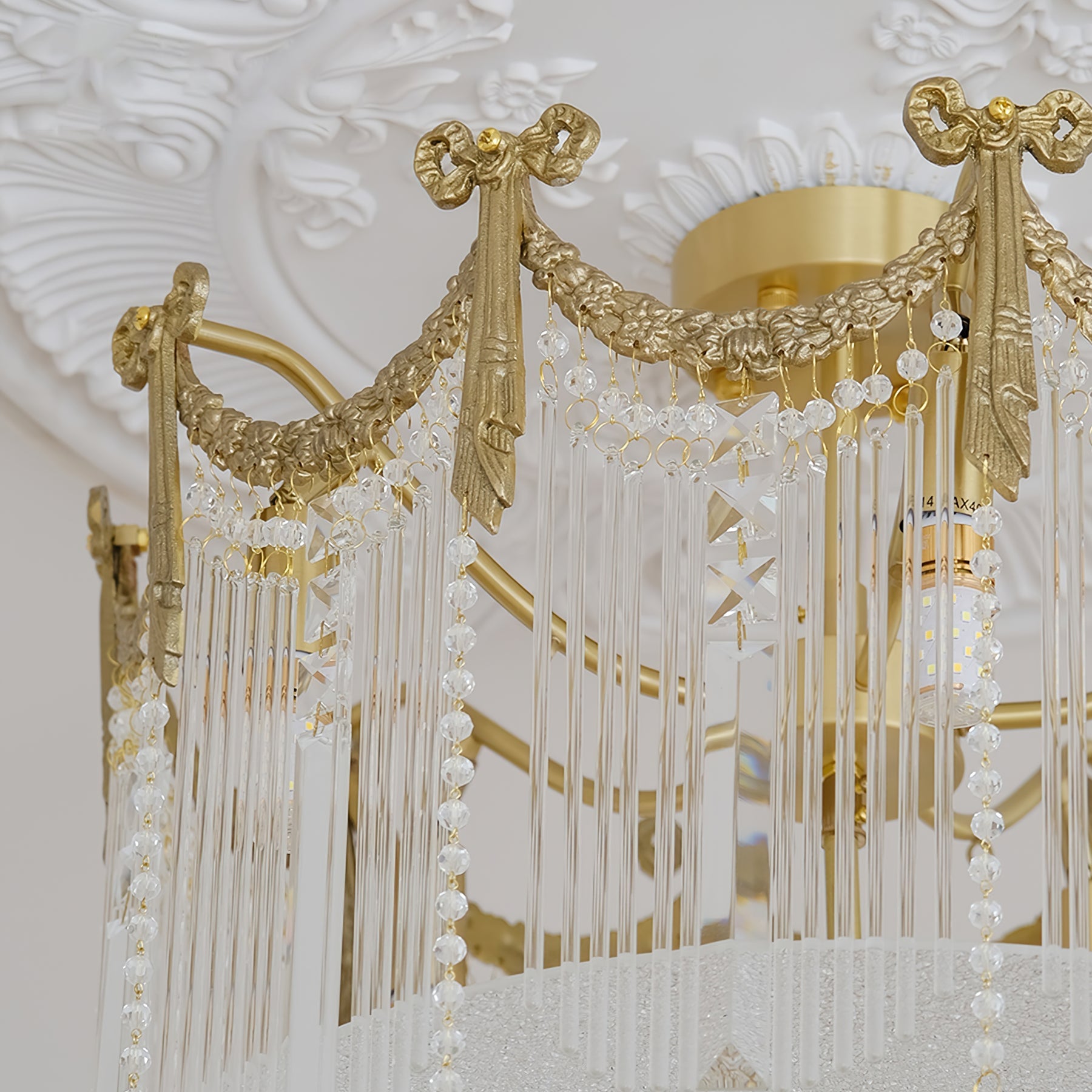 RAVENWOOD AQUA DRIP CEILING LANTERN