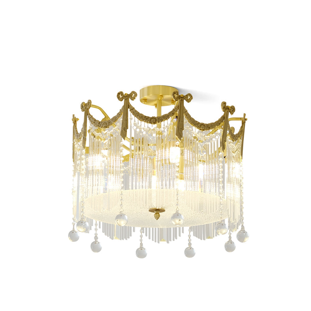 RAVENWOOD AQUA DRIP CEILING LANTERN